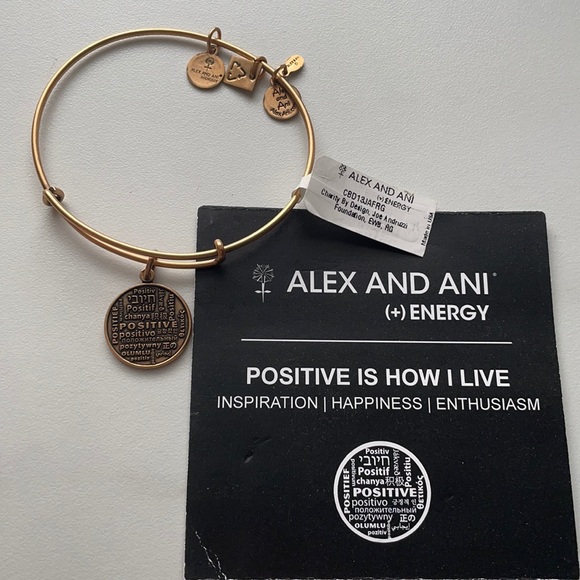 Alex and Ani Positive Energy Bracelet - Picture 1 of 1
